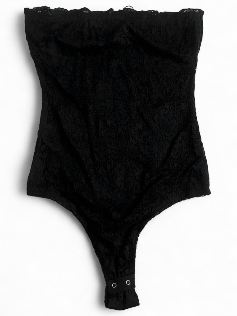 Windsor Black Strapless Lace Bodysuit